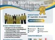 Ponpes Tanboa Madani Buka Pendaftaran Santri Baru Tahun Ajaran 2026/2027