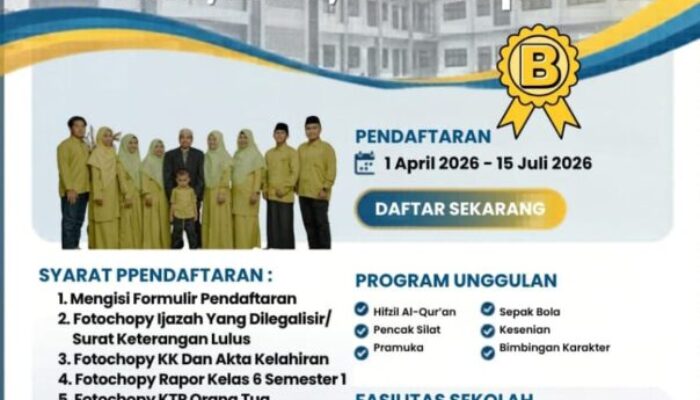 Ponpes Tanboa Madani Buka Pendaftaran Santri Baru Tahun Ajaran 2026/2027