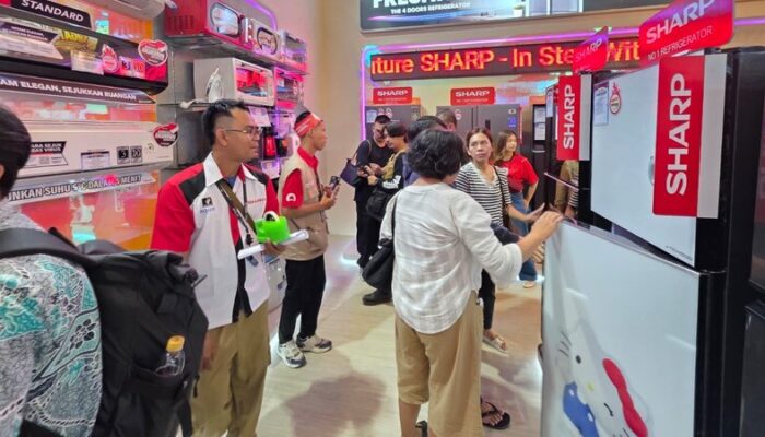 Sharp Optimistis Dongkrak Penjualan Lewat Ragam Promo di Jakarta Fair 2026