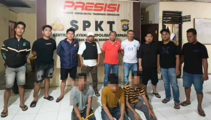 Tiga Pelaku Pencurian Rumah di Air Bangis Dibekuk Tim Opsnal Polsek Sungai Beremas