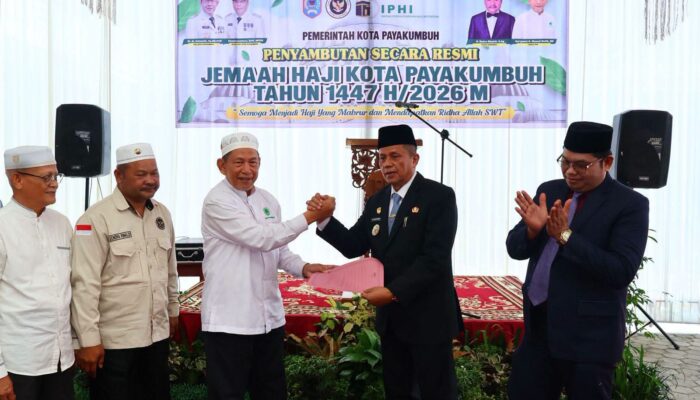Pemko Payakumbuh Sambut Kepulangan Jemaah Haji 1447 H, Harapkan Kemabruran Jadi Teladan di Masyarakat