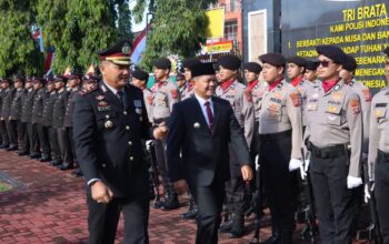 Kapolres Pasaman Pimpin Upacara Hari Bhayangkara ke-80, Tekankan Profesionalisme dan Pengabdian untuk Masyarakat