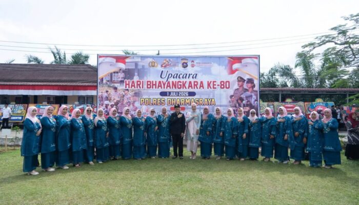 Bupati Annisa Hadiri Upacara Peringatan HUT Bhayangkara ke-80