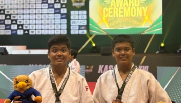 Harumkan Nama Dharmasraya, Dua Pelajar SMA Berhasil Bawa Medali dalam Kejuaraan Judo Kasad Cup 2026 Tingkat Nasional