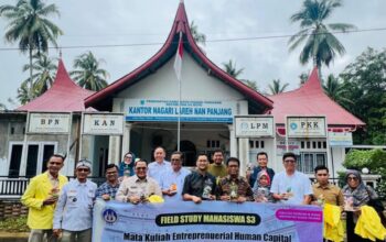 Nagari Lareh Nan Panjang jadi Laboratorium Lapangan Program Doktoral FEB UNP, Dorong Transformasi Digital dan Penguatan UMKM