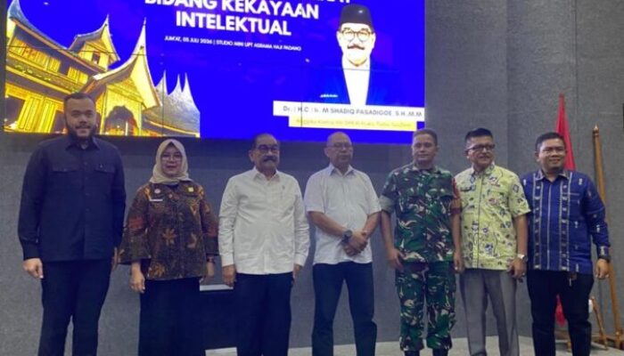 Shadiq Pasadigoe Dorong Perlindungan Kekayaan Intelektual untuk Perkuat Daya Saing Sumbar