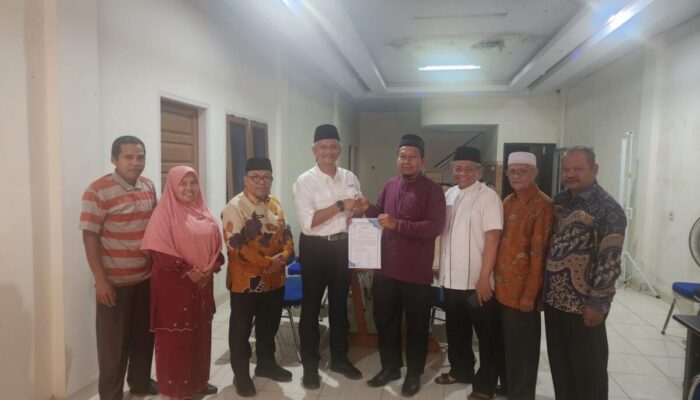 Perti Lakukan Pencatatan Pertama Aset Wakaf Tanah 7.000 Meter Persegi di Sarilamak 50 Kota