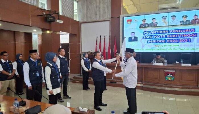 Pengurus SMSI Bukittinggi Periode 2026 – 2031 Dilantik : Media Siber Harus Profesional
