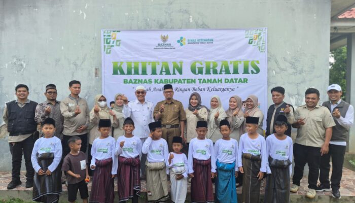 BAZ Tanah Datar Gelar Khitanan Gratis di Sejumlah Lokasi