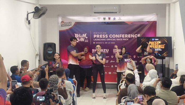 BOM Run 2026 Kian Siap Digelar, Official Race Pack Resmi Diluncurkan, Padang Bersolek Sambut Ribuan Pelari Nasional dan Mancanegara