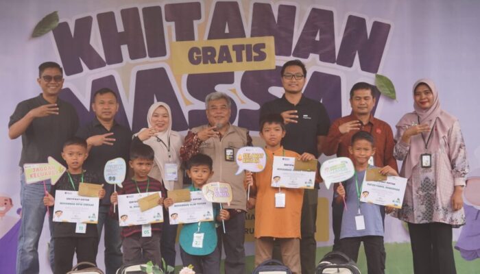 Pegadaian Khitan 126 Anak di Pekanbaru, Kenalkan Budaya Menabung Lewat Tabungan Emas
