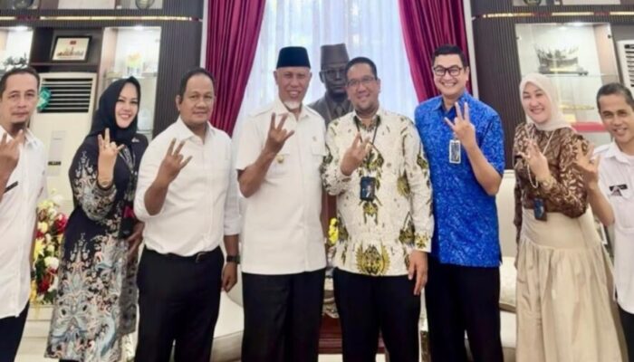 RCEO Baru BNI Wilayah 02 Audiensi dengan Gubernur Sumbar, Perkuat Sinergi Dukung Digitalisasi Daerah