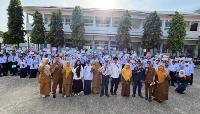 192 Siswa Baru SMPN 35 Padang Ikuti MPLS Ramah 2026, Diawali Tes Kelas Bilingual