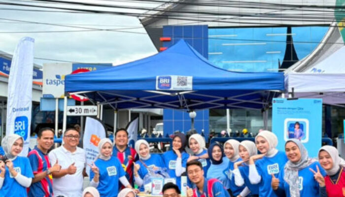 CFD Solok Makin Meriah, BRI Ajak Warga Hidup Sehat dan Melek Keuangan