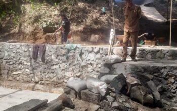 Wali Nagari Batipuah Ateh Tinjau Pembangunan Irigasi Swakelola, Harapkan Tingkatkan Produktivitas Pertanian