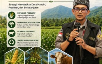 Wali Nagari Lareh Nan Panjang Perkenalkan Model Integrasi Jagung–Kelapa–Sapi, Dorong Kemandirian Ekonomi Desa