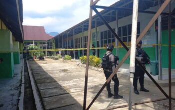 Diduga Bom Molotov Meledak di MAN 3 Padang, Gegana Sterilisasi Lokasi