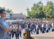 Murid MTsN 3 Padang Laksanakan Senam Pagi Dukung Program 7 Kebiasaan Anak Indonesia Hebat