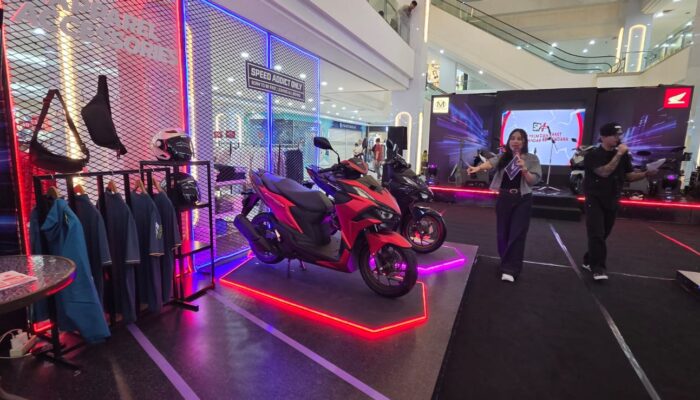 PT Menara Agung Pamerkan New Honda Vario Evo 160 di Basko Grand Mall, Sukses Menarik Perhatikan Pengunjung