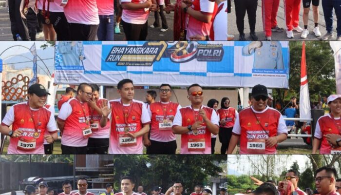 Jadi Sponsor Utama, BRI Padang Panjang Meriahkan Bhayangkara Fun Run 2026