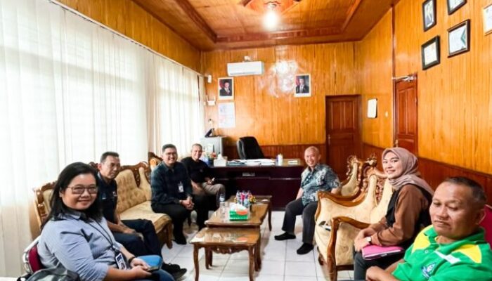 Perkenalan Sekaligus Perkuat Kemitraan, BRI Lubuk Sikaping Sambangi PDAM Pasaman