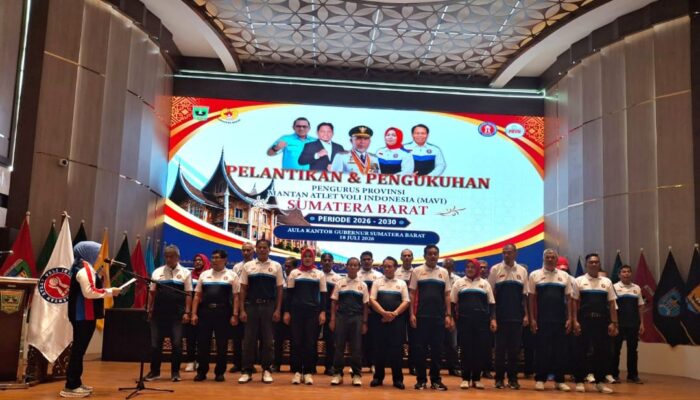 MAVI Sumbar Dikukuhkan, Yusman Kasim Kami Siap Dukung Kemajuan Pervolian Sumbar