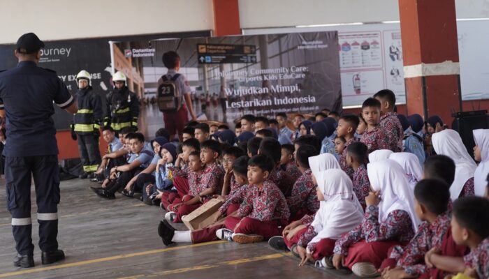 Hari Anak Nasional, BIM Ajak Pelajar Mengenal Dunia Penerbangan