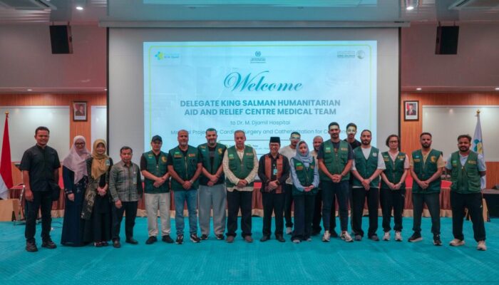 Misi Kemanusiaan Arab Saudi Bantu Puluhan Anak Jalani Operasi Jantung di RS M. Djamil