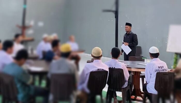 Hari Pertama Pesantren Lapas Dimulai, Kemenag Bukittinggi Targetkan Warga Binaan jadi Santri dan Da’i