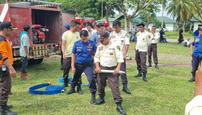 Tingkatkan Kesiapsiagaan Bencana, PT AMP Plantation Wilmar Gelar Sosialisasi dan Simulasi Tanggap Darurat