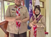 Kepala MTsN 15 Tanah Datar, Fitri Evalius Dilantik sebagai Waka Pusdiklatcab Kwarcab Tanah Datar