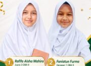 Dua Murid MTsN 8 Agam Lolos ke Tingkat Provinsi Ajang OBA
