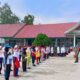 Tempa Kedisiplinan dan Akhlak Mulia, Murid Baru MTsN 12 Tanah Datar Ikuti Latihan PBB Bersama Koramil 08 Batipuh