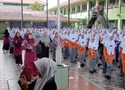 Senam Pagi Ceria Bangkitkan Semangat Peserta Matamuda MTsN 1 Pasaman