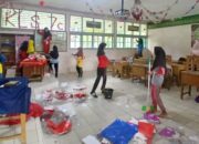 Sinergi Akhir Pekan, Goro dan Aksi Kreatif Benahi Kelas di MTsN 12 Tanah Datar