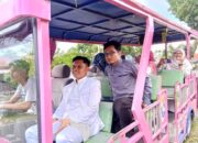 Pegawai MTsN 1 Pasaman Diantar dengan Odong-odong