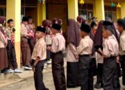 Apel Penyambutan Tamu Penggalang Tandai Dimulainya Kegiatan Pramuka Gudep MTsN 3 Agam 