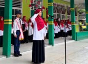 Upacara Bendera MTsN 2 Solok, Murid Diminta Taati Tata Tertib