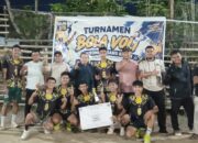MAN 2 Sijunjung Raih Juara Turnamen Bola Voli Antarjorong Kanagarian Padang Sibusuk