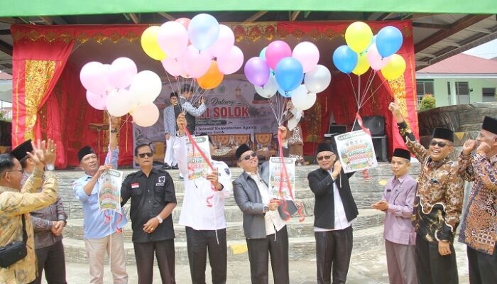 Dilaksanakan di MAN 3 Solok, Kankemenag dan Baznas Solok Launching Tiga Inovasi