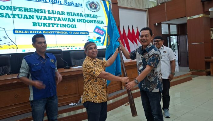 Asrial Gindo Nahkodai PWI Bukittinggi 2026–2029, Menang Telak di KLB