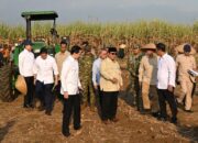 Menteri Nusron Dampingi Presiden Prabowo Panen Raya di Malang