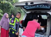 Pengendara Sepeda Motor CBR Kecelakaan Tunggal dan Tewas di Lokasi