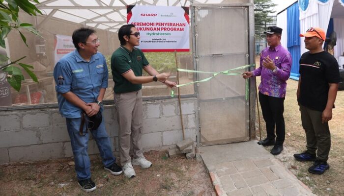 Sharp Resmikan Program Sharp Hydro Heroes di Bekasi