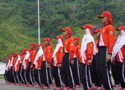 Tinjau Pemusatan Latihan, Wako Hendri Arnis Motivasi Capaska Tampilkan Pengibaran Merah Putih Terbaik