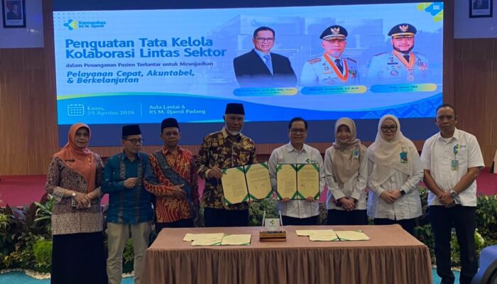 Penanganan Pasien Terlantar,  RS M.Djamil Perkuat Kolaborasi Lintas Sektor