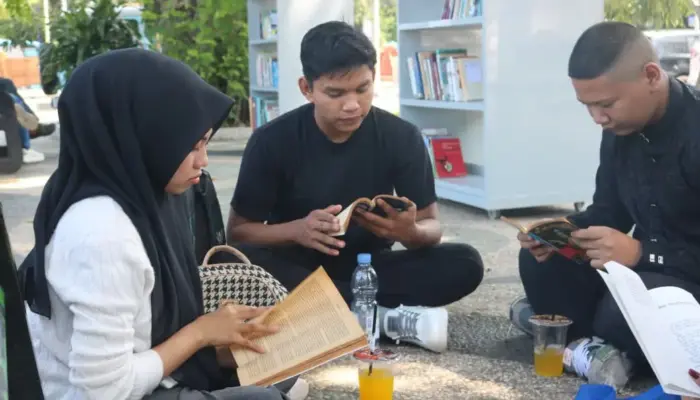 Ruang Literasi Terbuka Dispusip Padang Dinilai Mampu Dekatkan Minat Baca Generasi Muda