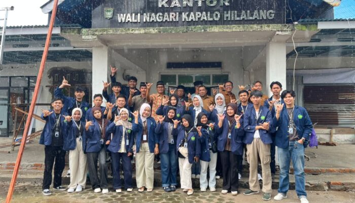 Nagari Kapalo Hilalang Sambut 30 Mahasiswa KKN Universitas Bung Hatta, Siapkan Program Lingkungan, Digitalisasi dan Ketahanan Pangan