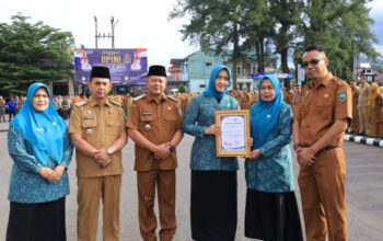 Pasaman Raih Penghargaan Nasional Zero Dose, Bukti Kolaborasi Perkuat Imunisasi Anak
