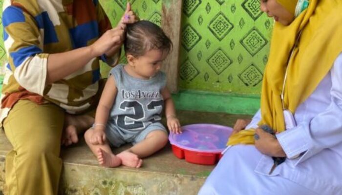 Kampung Zakat Nagari Ampalu Bergerak Lawan Stunting, 16 Balita Terima Paket Makan Bergizi Selama 60 Hari